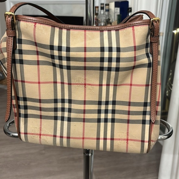 Pre-owned BURBERRY Canterbury Tote Horseferry Check Canvas - Picture 3 of 16